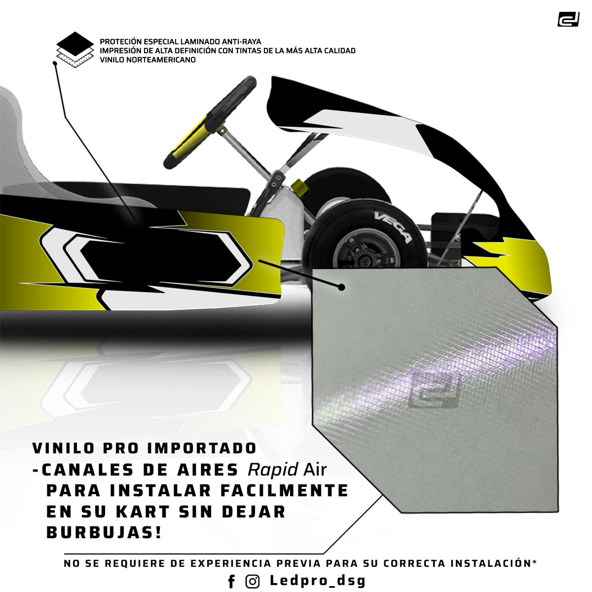 Kit de Gráficas para Karting - D53