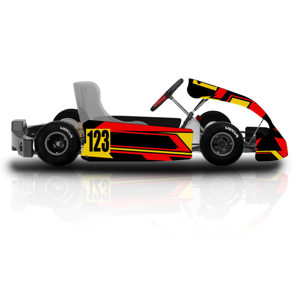 Kit de Gráficas para Karting - D14