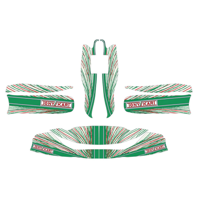 Kit de Gráficas para Karting Réplica Tony Kart 2024