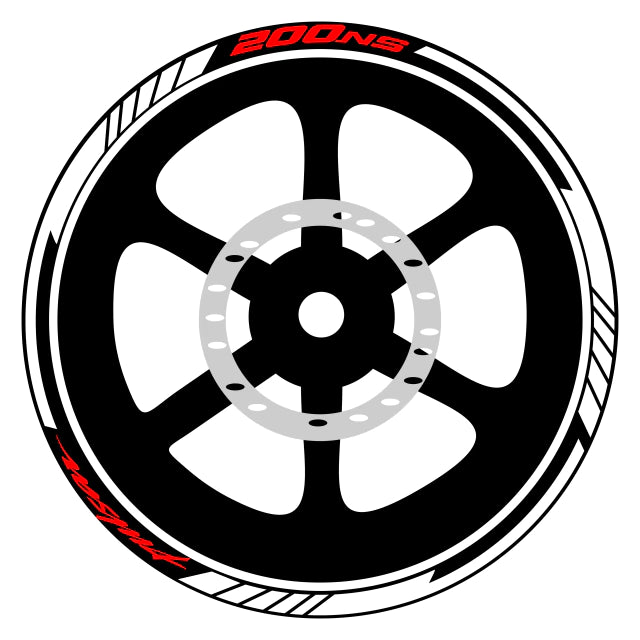 Cintas para Llanta Bajaj Rouser Ns 200 mod 2