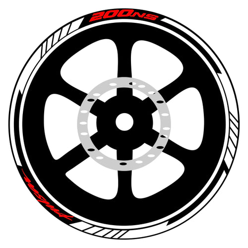 Cintas para Llanta Bajaj Rouser Ns 200 mod 2
