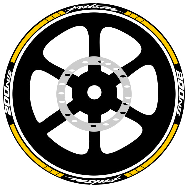 Cintas para Llanta Bajaj Rouser Ns 200 mod 3