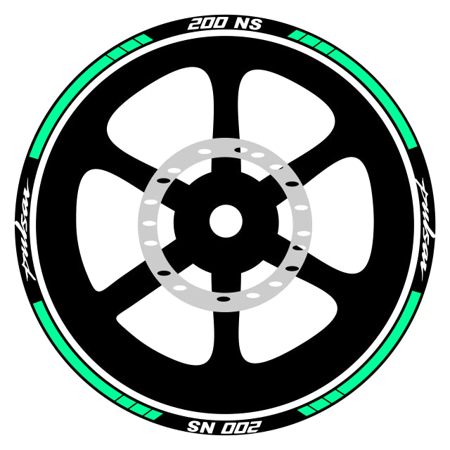 Cintas para Llanta Bajaj Rouser Ns 200 mod 4