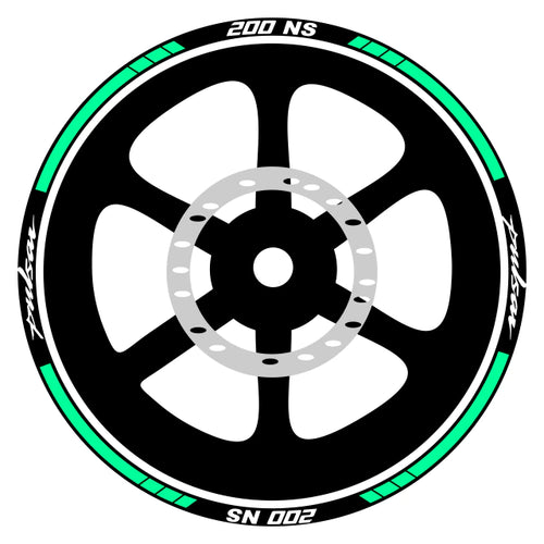 Cintas para Llanta Bajaj Rouser Ns 200 mod 4
