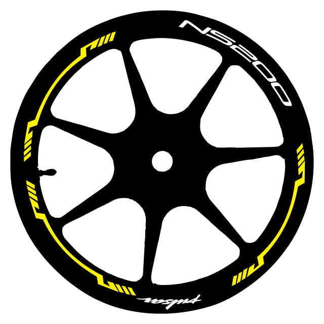 Cintas para Llanta Bajaj Rouser Ns 200 mod 5
