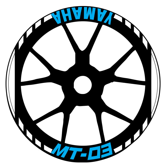 Cintas para Llanta Yamaha MT-03 mod 1