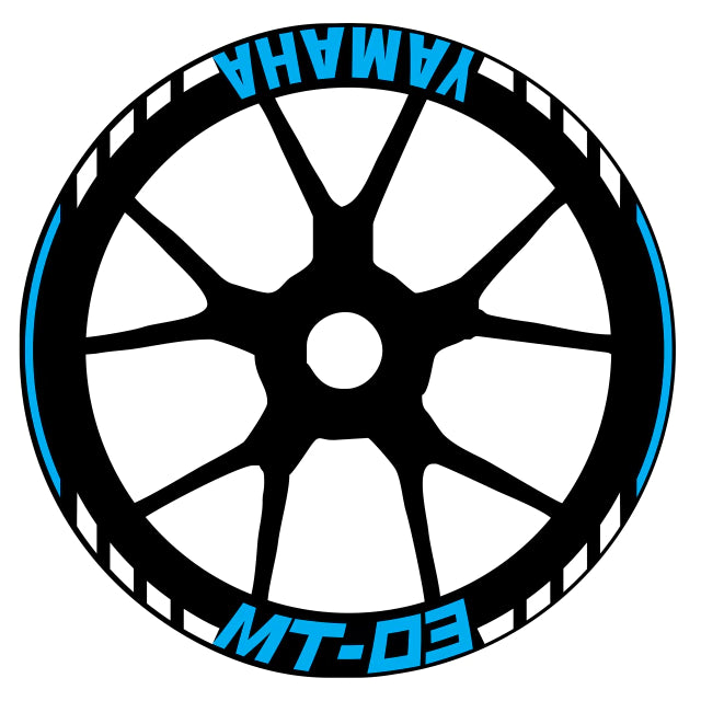 Cintas para Llanta Yamaha MT-03 mod 2