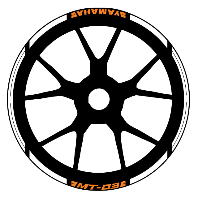 Cintas para Llanta Yamaha MT-03 mod 3