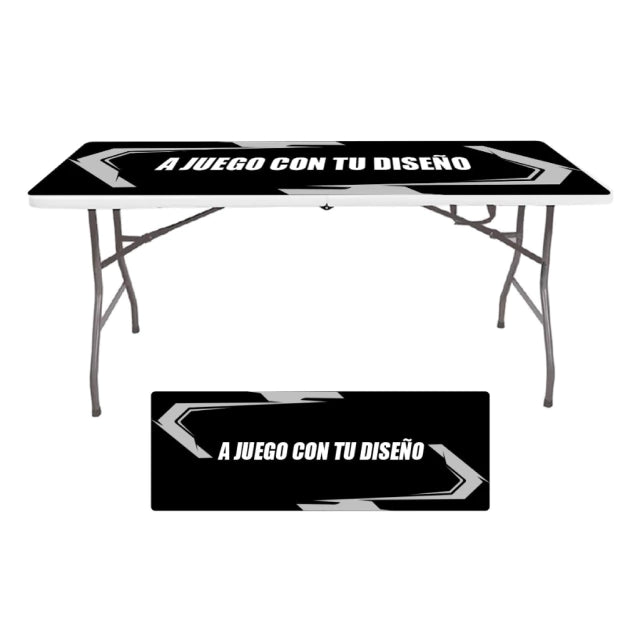 Gráfica para mesa plegable grande
