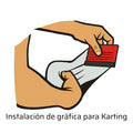 Instalación de gráfica para Karting