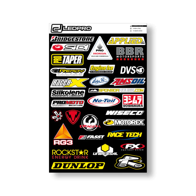 Stickboard - Plancha de Stickers mod 3