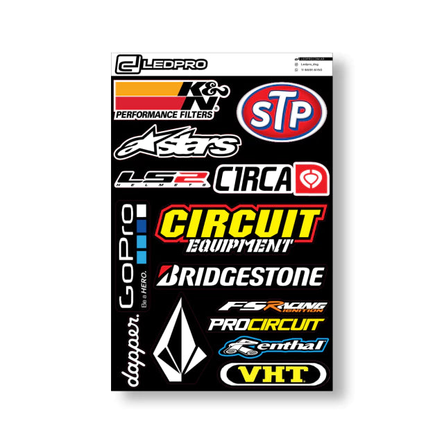 Stickboard - Plancha de Stickers mod 5