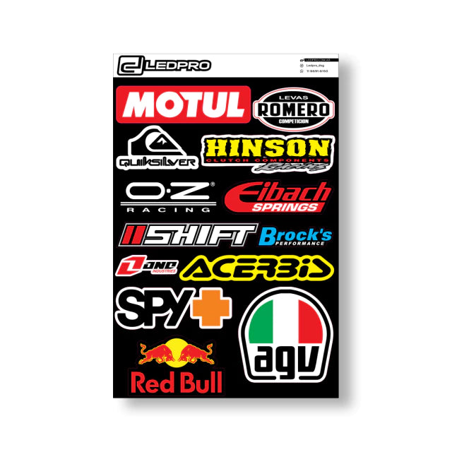 Stickboard - Plancha de Stickers mod 9