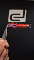 Logo Renthal Chainwheels - sticker tornasolado DR3 Calcos