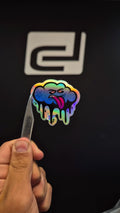 Nube - sticker tornasolado DR3 Calcos