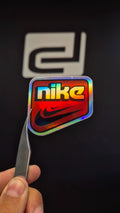 Logo Nike 4 - sticker tornasolado DR3 Calcos