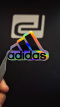 Logo Adidas - sticker tornasolado DR3 Calcos