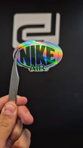 Logo Nike Air - sticker tornasolado DR3 Calcos