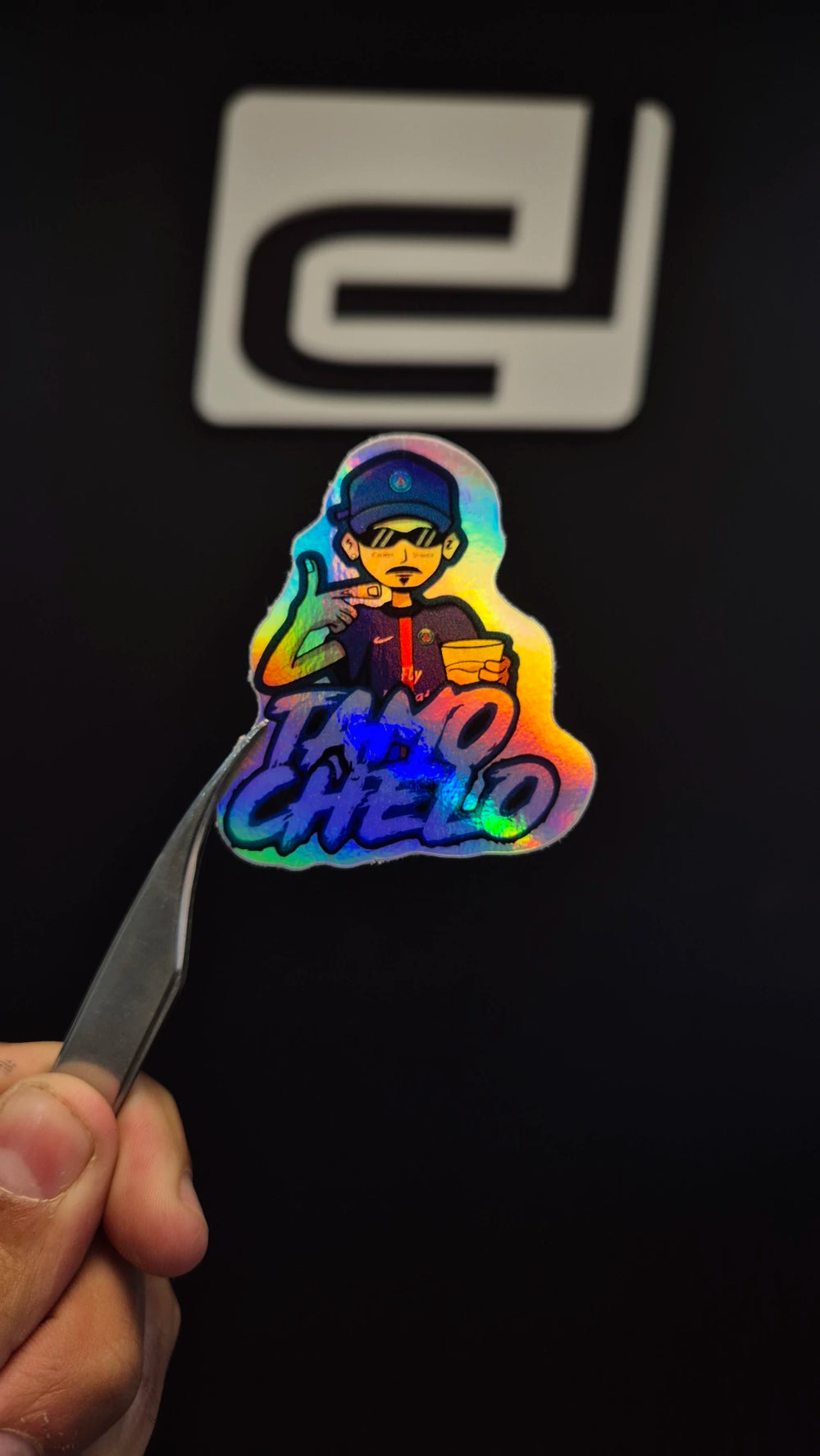 Tamo Chelo - sticker tornasolado DR3 Calcos