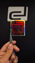Logo Nike 1 - sticker tornasolado DR3 Calcos