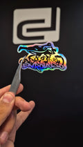 Logo Cabo Enrolado - sticker tornasolado DR3 Calcos