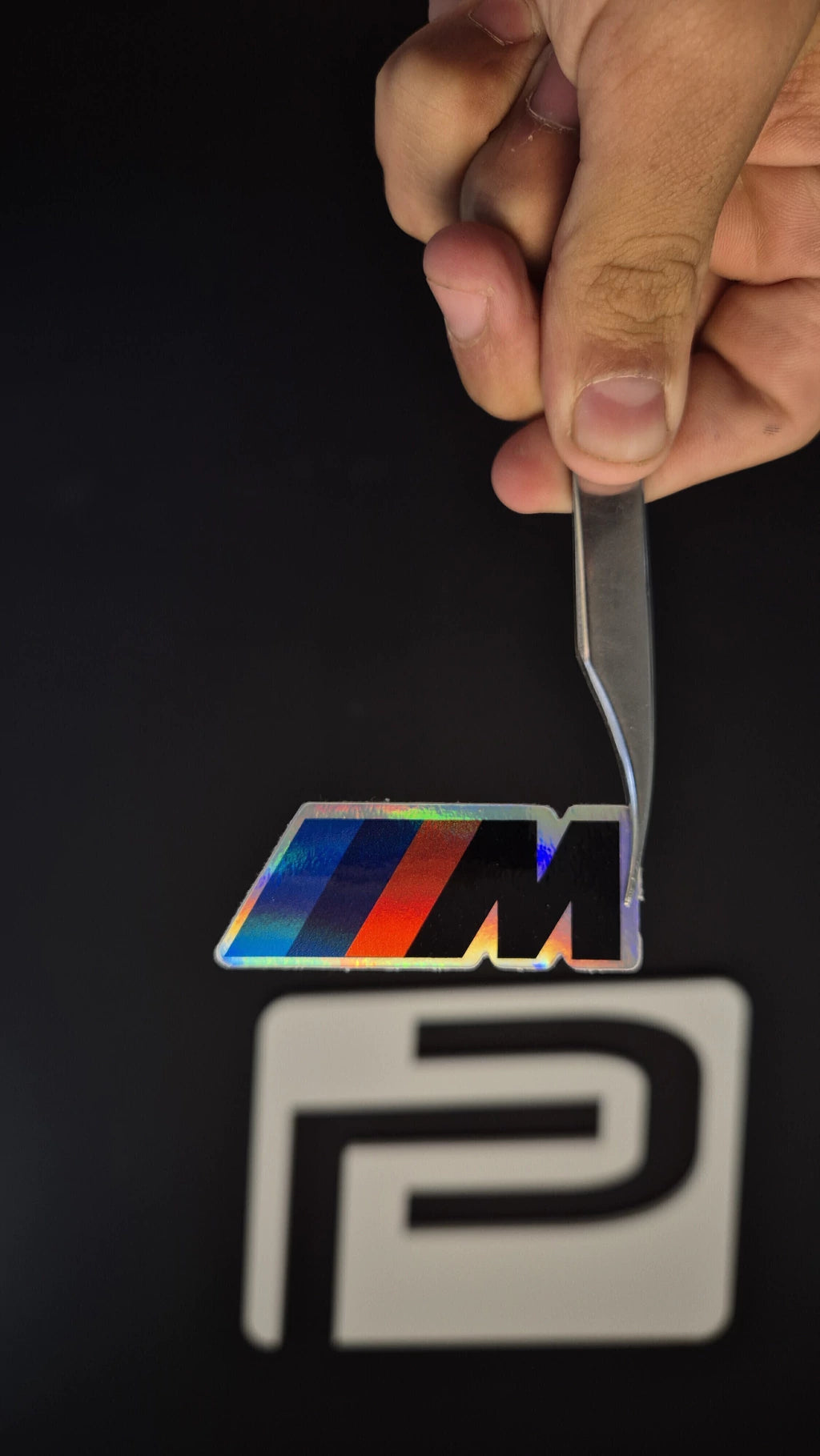 Logo M Sport Bmw - sticker tornasolado DR3 Calcos