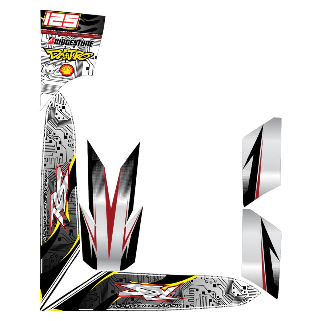 Kit Calcos Original Kymco Agility Xtreme 125 -2