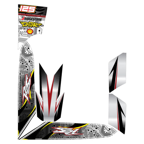 Kit Calcos Original Kymco Agility Xtreme 125 -2