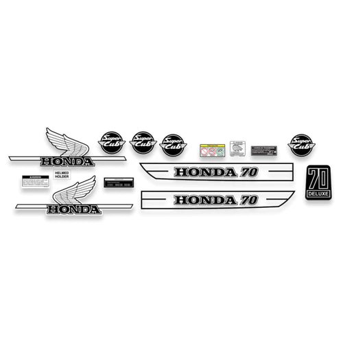 Kit Calcos Original Honda Super Cub 70 Econo Power