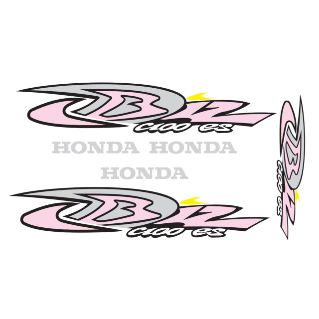 Kit Calcos Original Honda Biz C100 Es