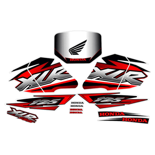 Kit Calcos Original Honda Xlr 125 - 3