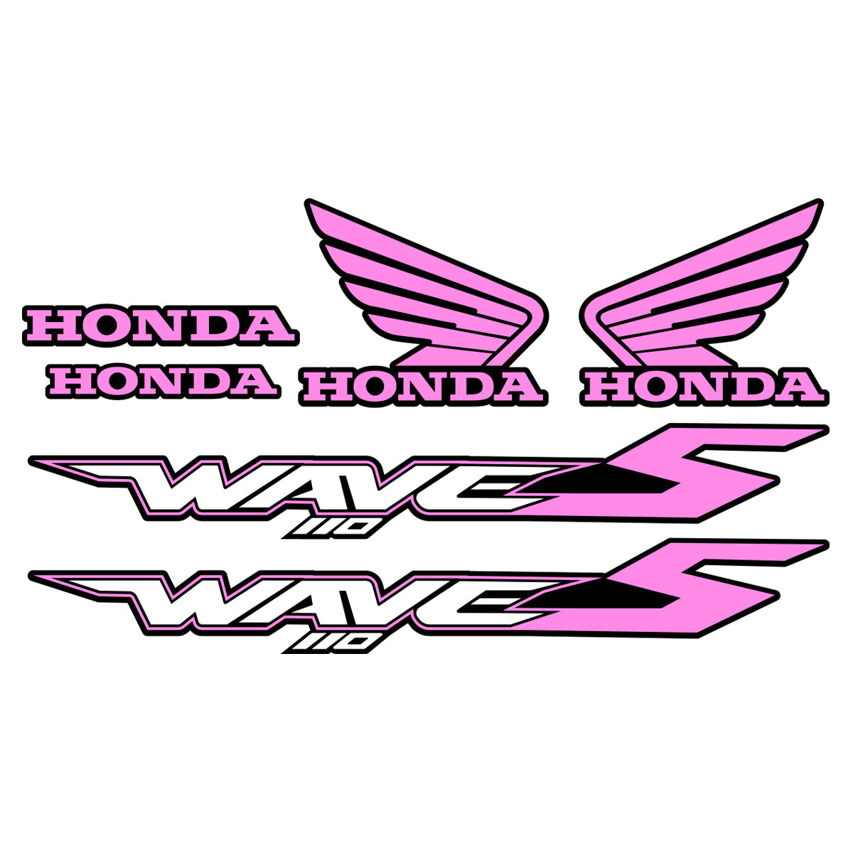 Kit Calcos Original Honda Wave S 110