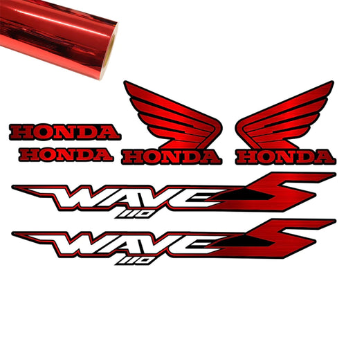 Kit Calcos Original Honda Wave S Cromado