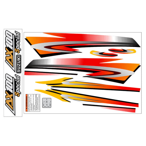 Kit Calcos Original Suzuki Ax 100 - 1