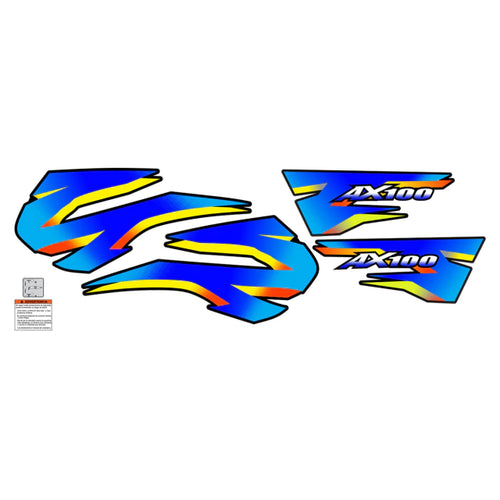 Kit Calcos Suzuki Ax 100 - 3