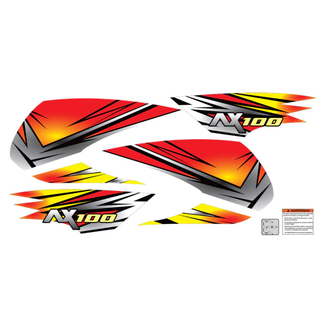Kit Calcos Suzuki Ax 100 - 7