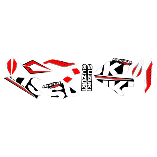 Kit Calcos Original Suzuki Gixxer 150 2017
