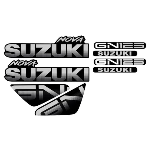 Kit Calcos Original Suzuki Gn 125 Nova 2018 - 1