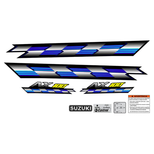 Kit Calcos Original Suzuki Ax 100 2021