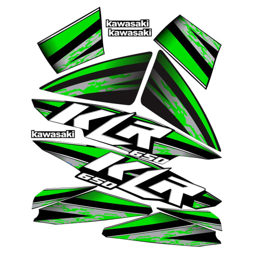 Kit Calcos Original Kawasaki Klr 650 - 1