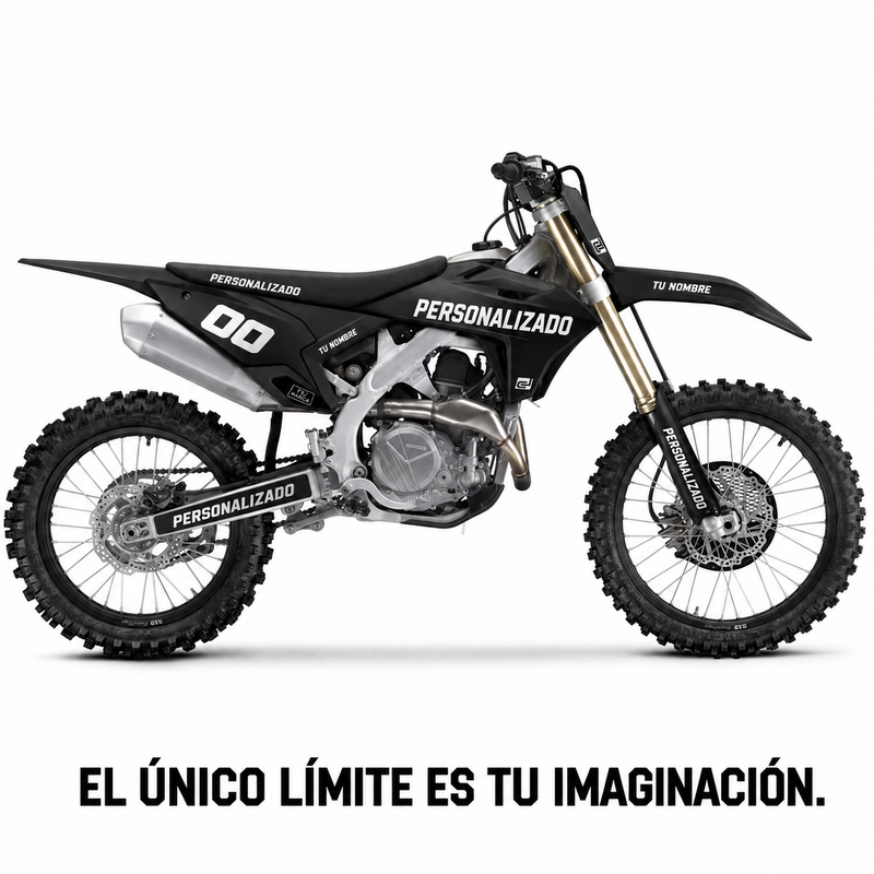 KIT DE GRÁFICAS PARA MOTOCROSS - 100% PERSONALIZADO