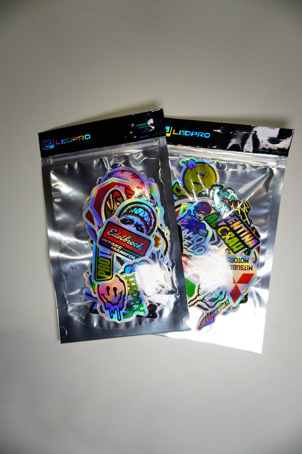 Pack de calcos tornasolado mod 1 - 120u