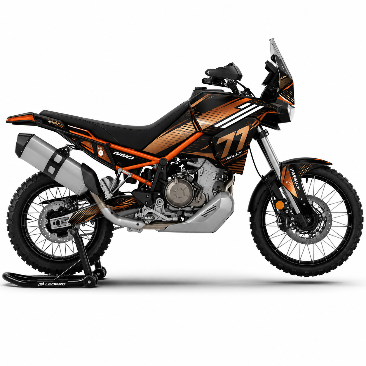 Kit de Gráficas para Moto Aprilia Tuareg 660 - Diseño 8