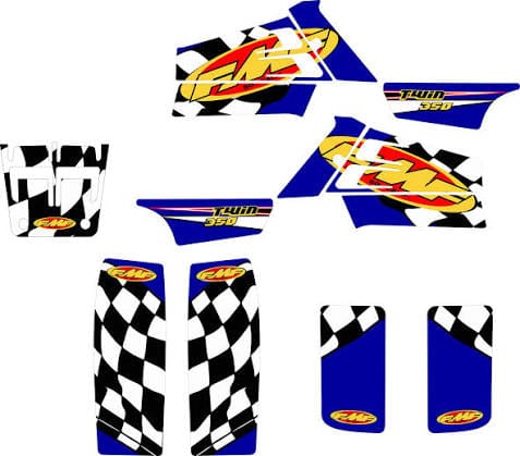 Kit de Gráficas para ATV Yamaha Banshee - Diseño 08 - LedPro Racing