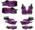 Kit de Gráficas para ATV Yamaha Banshee - Diseño 17 - LedPro Racing