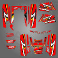 Kit de Gráficas para ATV Yamaha Banshee - Diseño 18 - LedPro Racing