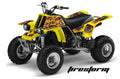 Kit de Gráficas para ATV Yamaha Banshee - Diseño 30 - LedPro Racing