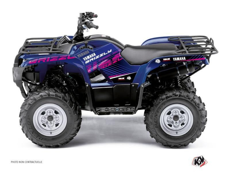 Kit de Gráficas para ATV Yamaha Grizzly - Diseño 04 - LedPro Racing