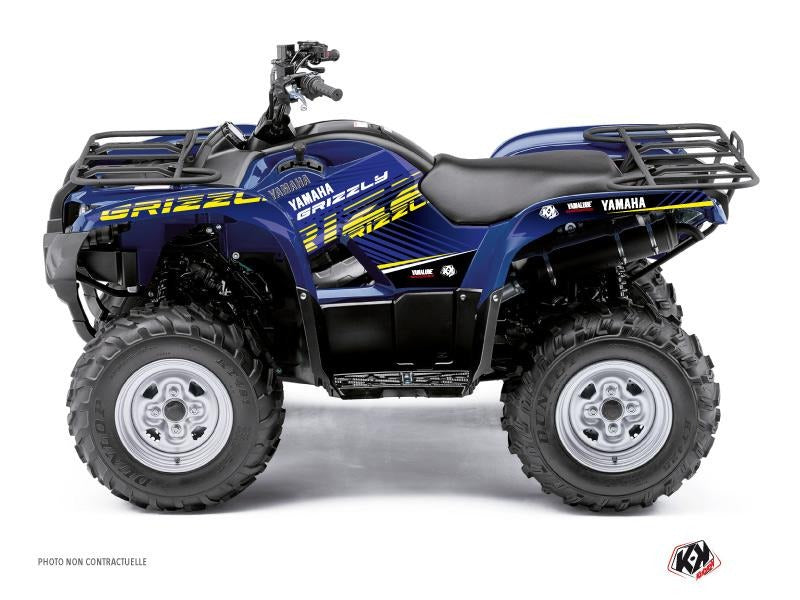 Kit de Gráficas para ATV Yamaha Grizzly - Diseño 05 - LedPro Racing