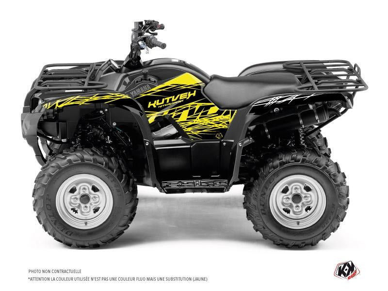Kit de Gráficas para ATV Yamaha Grizzly - Diseño 17 - LedPro Racing